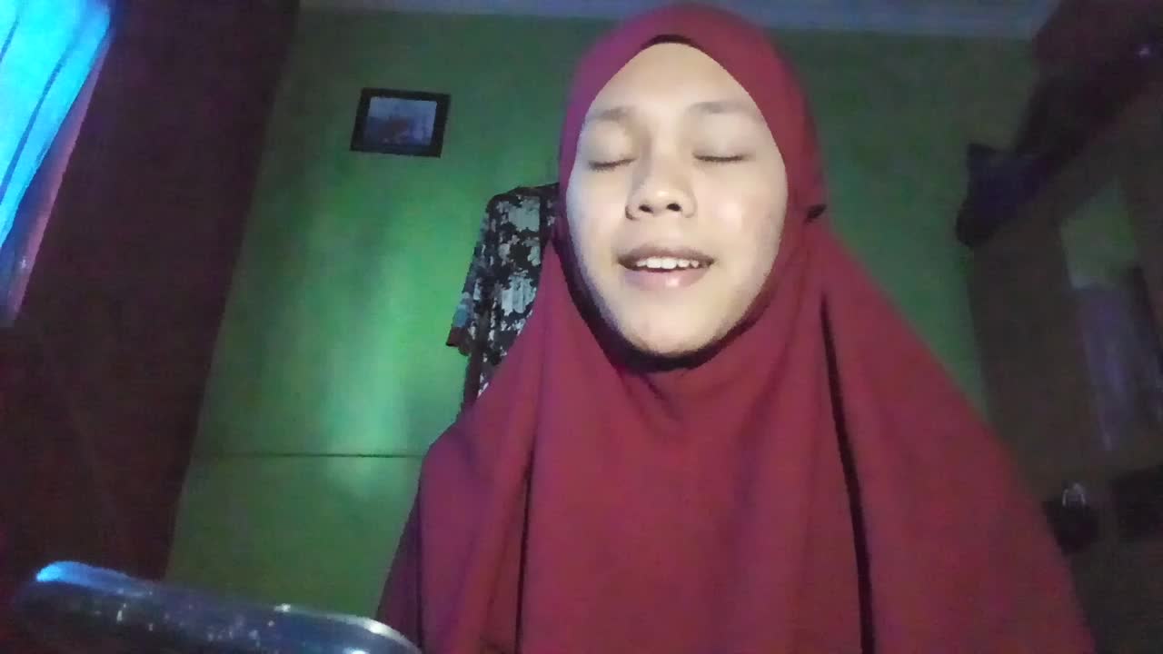 Alamatu sa'diah_19thn_Bogor_ Allah allah agistna ya Rasulullah #voiceoframadhan