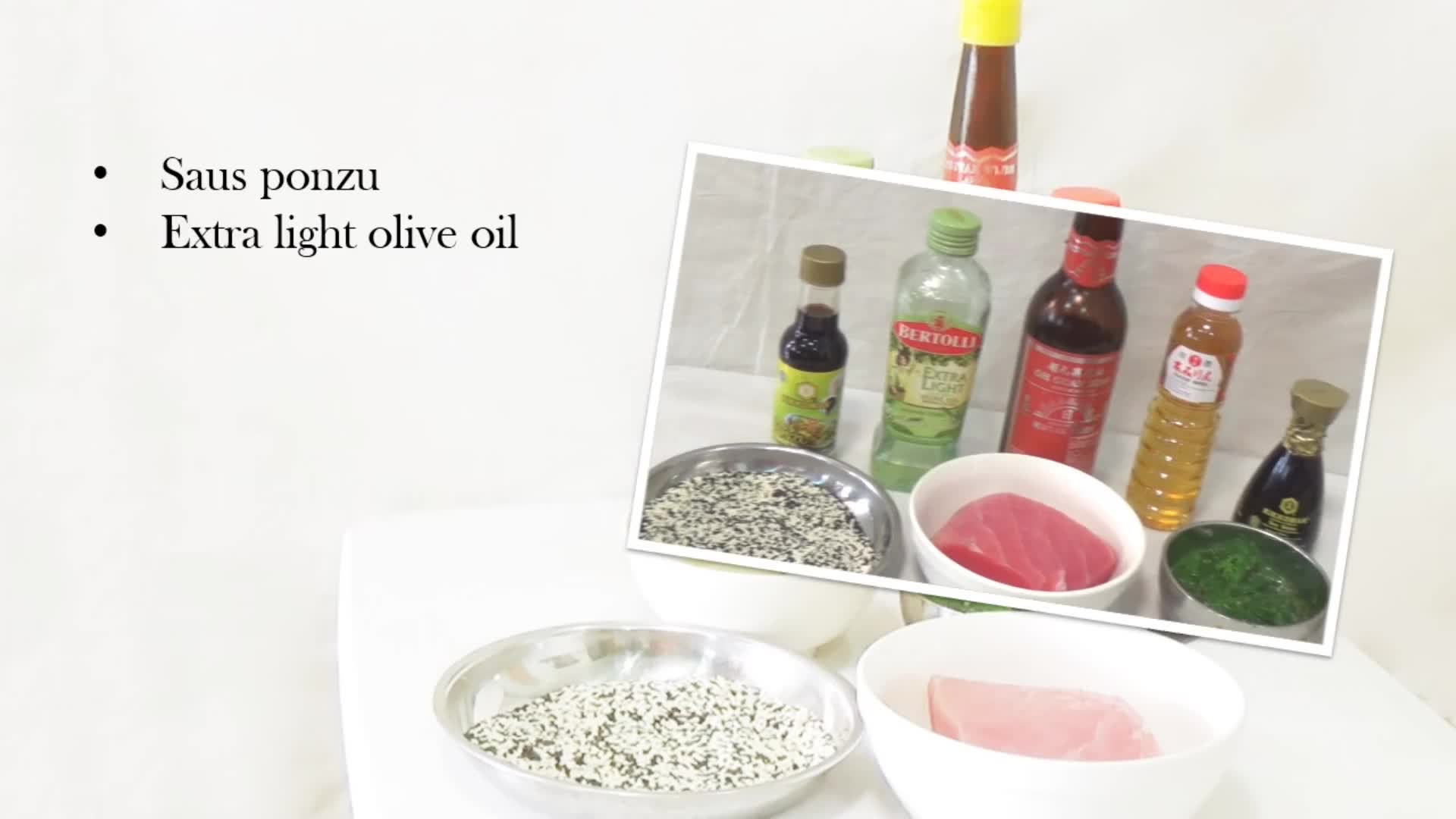 RICHARD FRANS - SESAME CRUSTED TUNA untuk #onlineauditionmci8