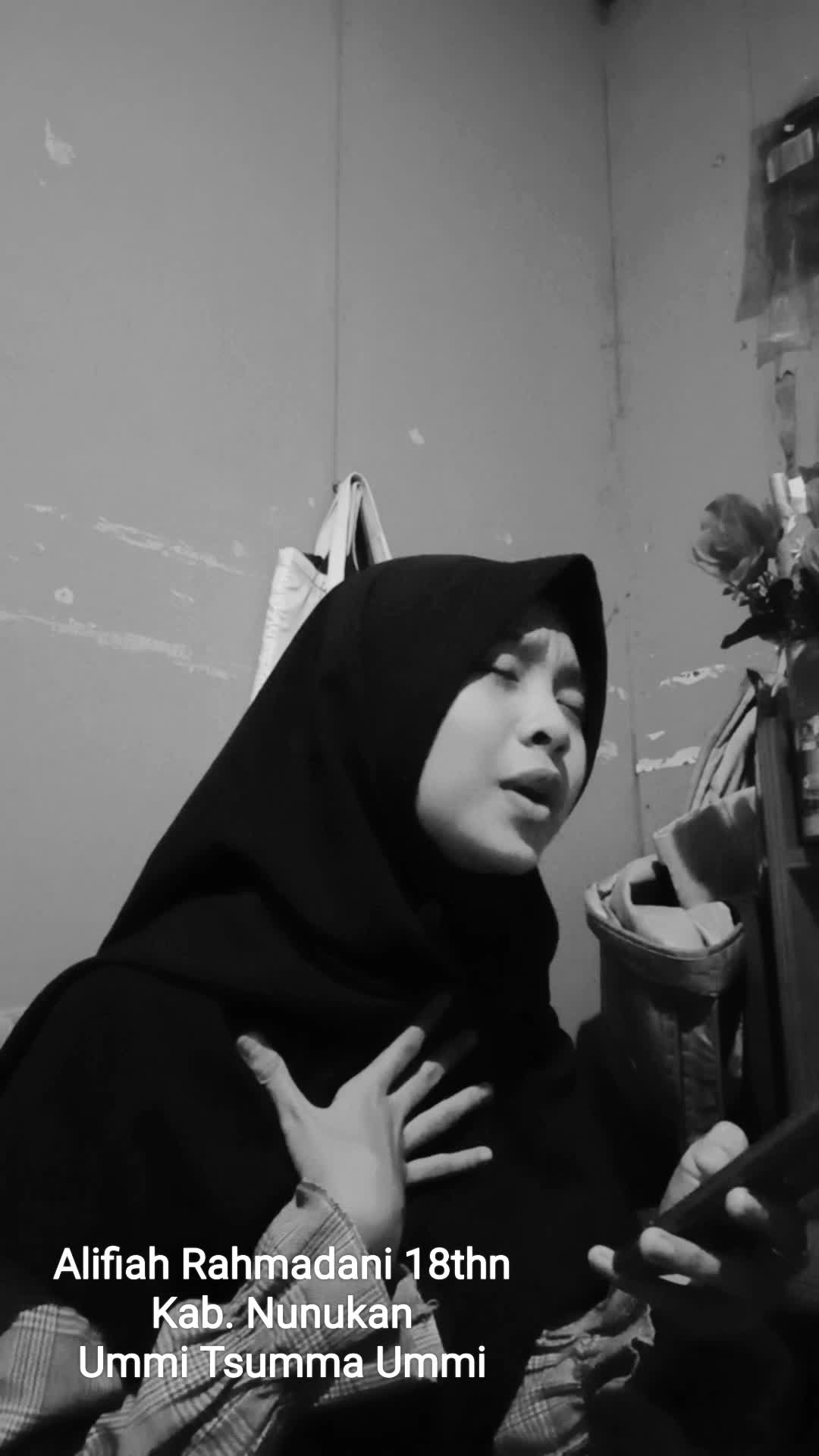 ALIFIAH RAHMADANI_18TAHUN_KAB.NUNUKAN(KALTARA)_UMMI TSUMMA UMMI #audisivoiceoframadan2021 #voiceoframadan #gtv #audisi
