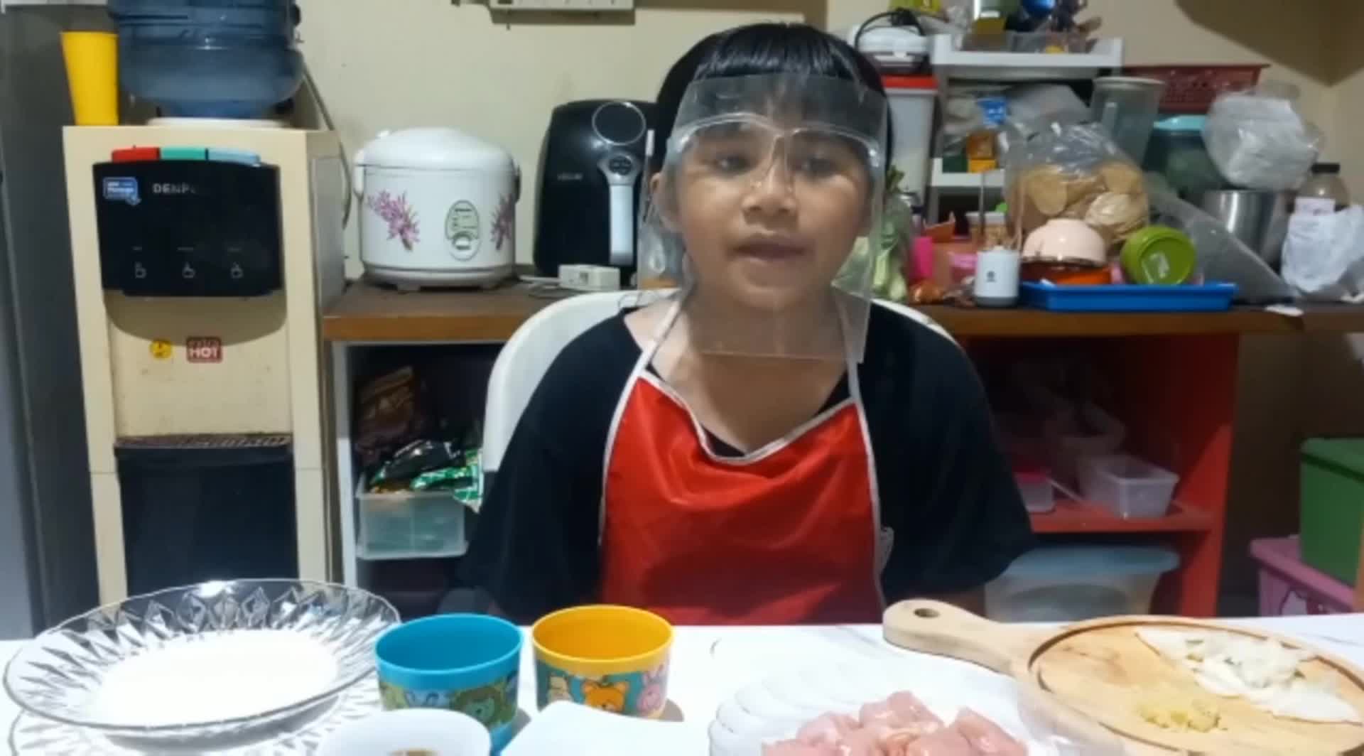 chicken richeese ala shallom #onlineauditionjuniormc13