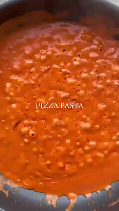 Bikin pizza pake pasta!