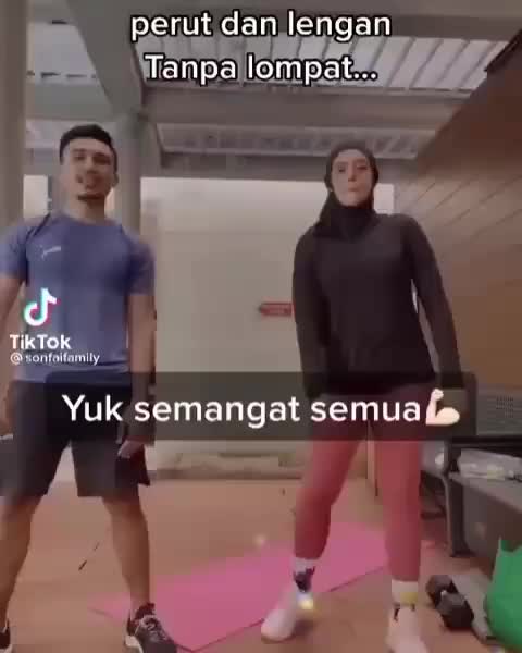 Senam Utk Perut Dan Lengan Tanpa Lompat