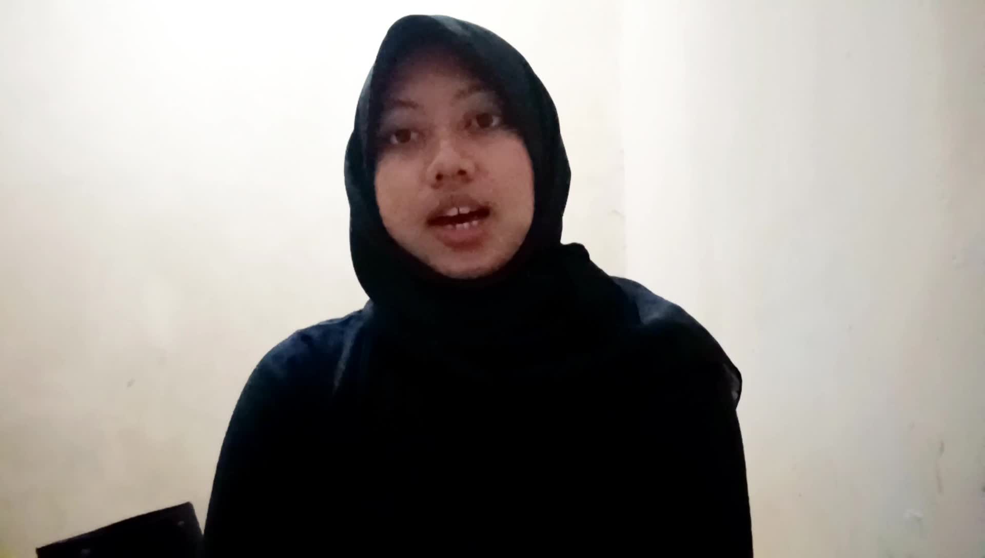 Nama : ARMELIA AMANDA AGUSTIN, Umur : 20thn, Kota Asal : TANGERANG, Judul Lagu : IBADALLAH