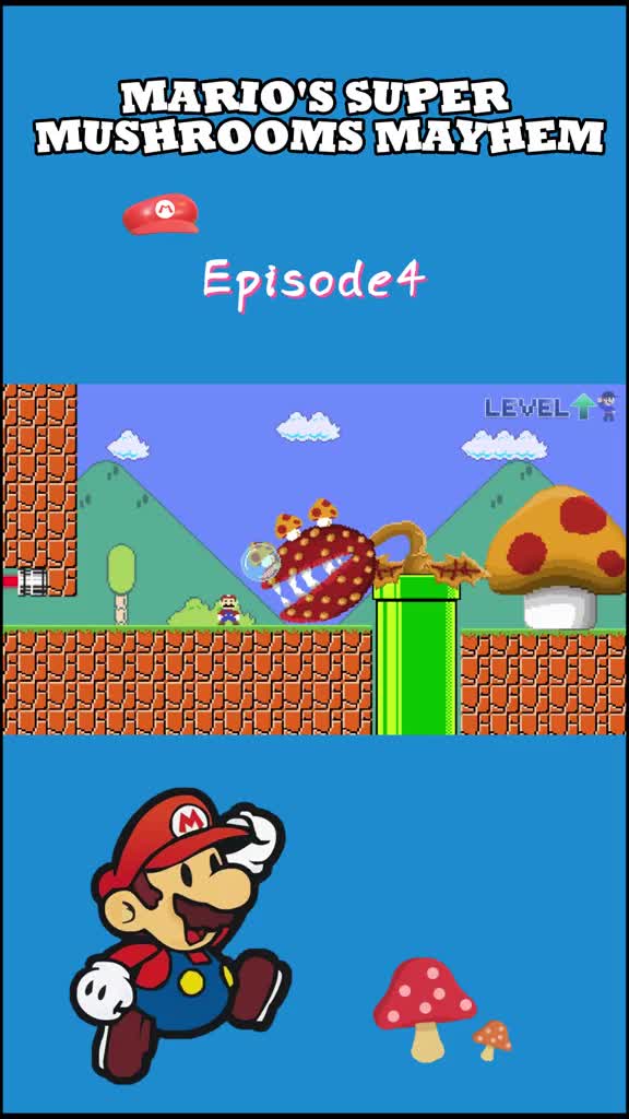 Super mario mushrooms mayhem