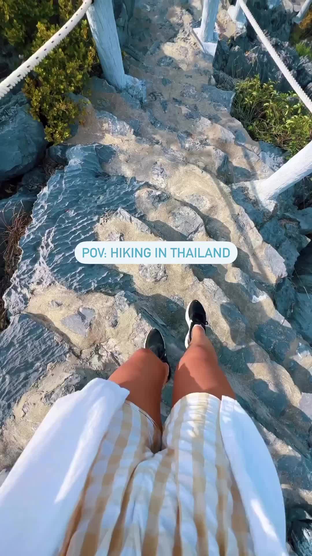 hiking di Thailand