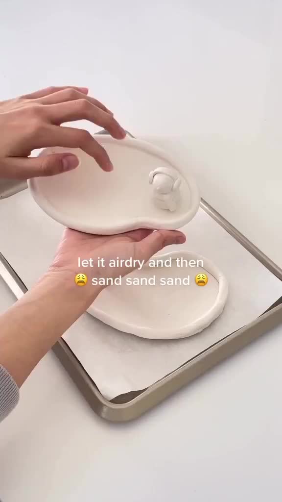 Cara membuat boneka salju dengan clay