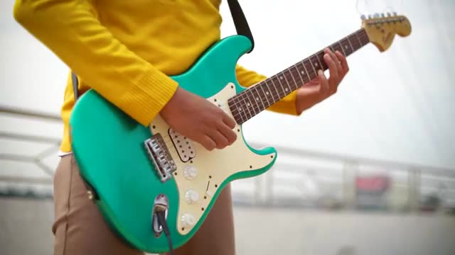 Guitar Cover Naruto Shippuden Opening 3_ Blue Bird-Ikimono Gakari by Putra Gio
