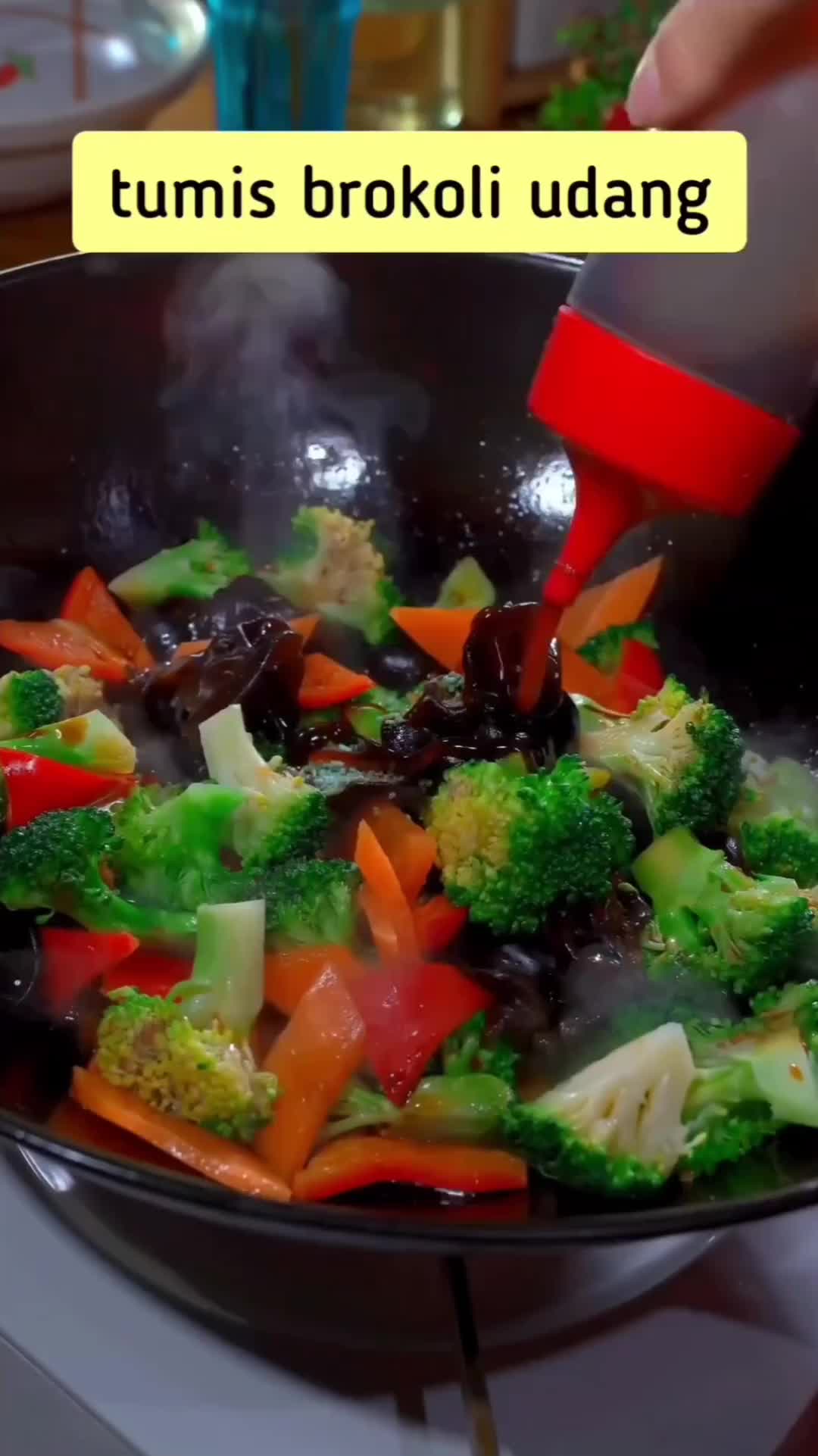 Ide Membuat Tumis Brokoli Udang