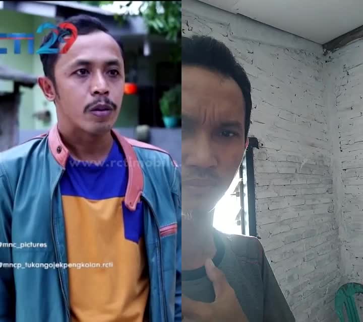 Lagi latihan acting teman 2 