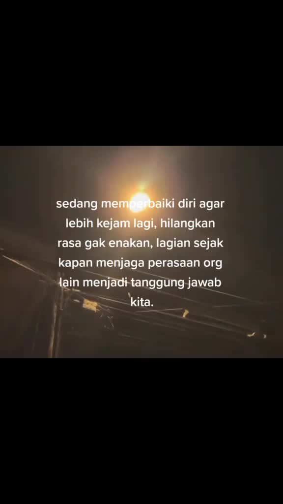 kenapa jadi harus tanggung jawab 