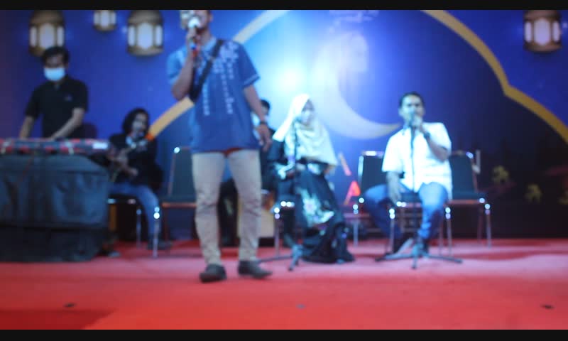 Penampilan saat isi acara mall bandara city