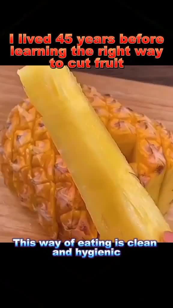 tutorial memotong buah